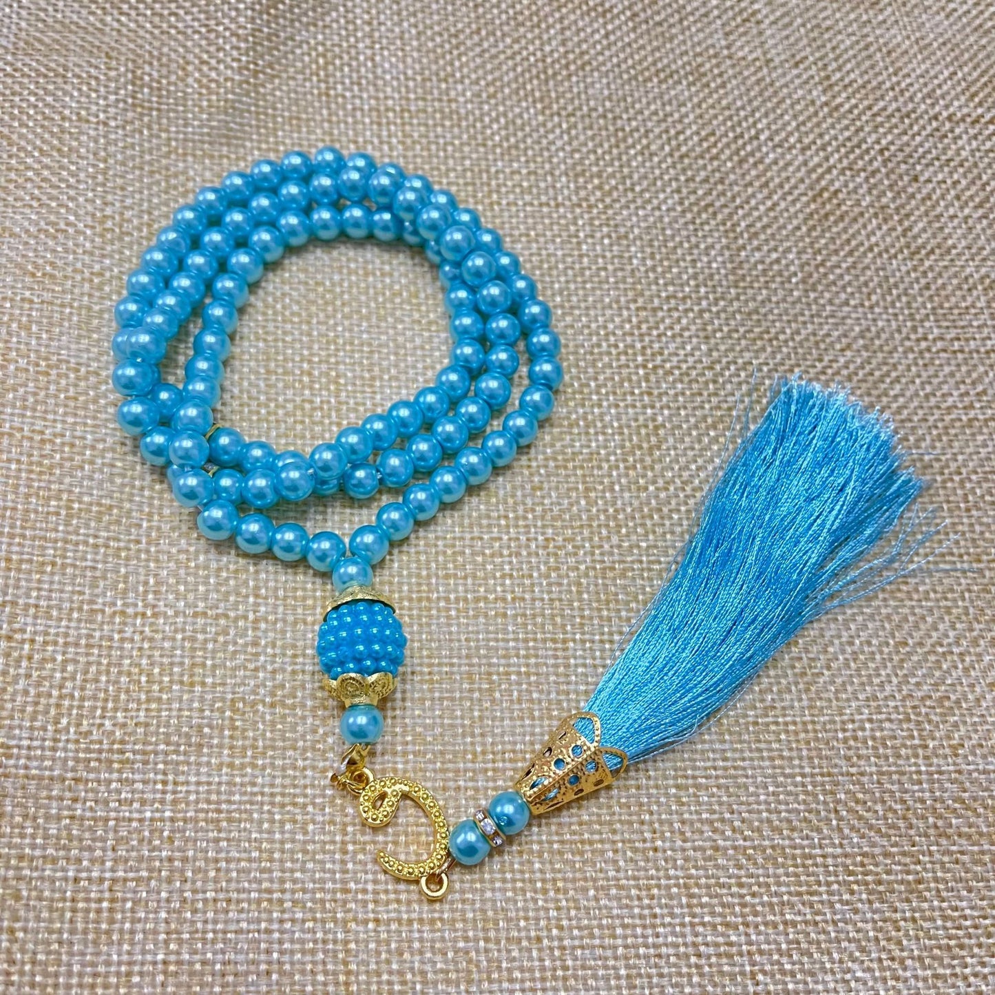 Original Hand String Pendant Glass Imitation Pearl