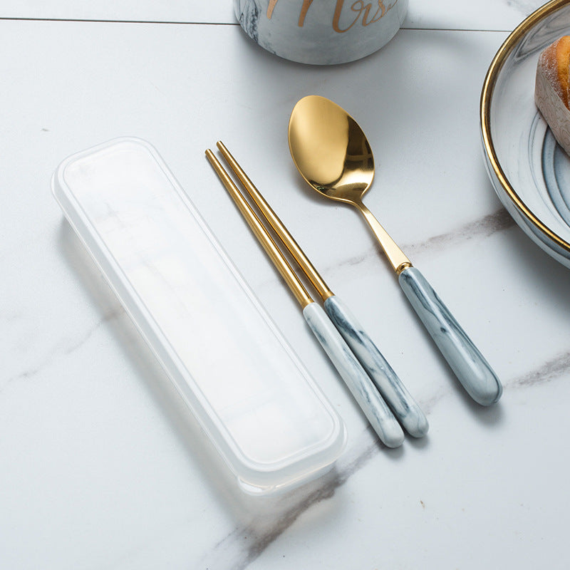 Stainless steel ceramic chopsticks