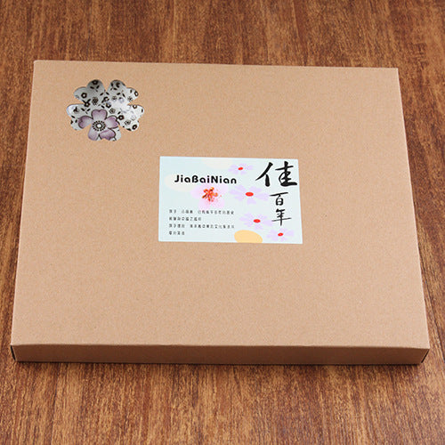 Creative Korean Plate Chopsticks Ceramic Tableware Set