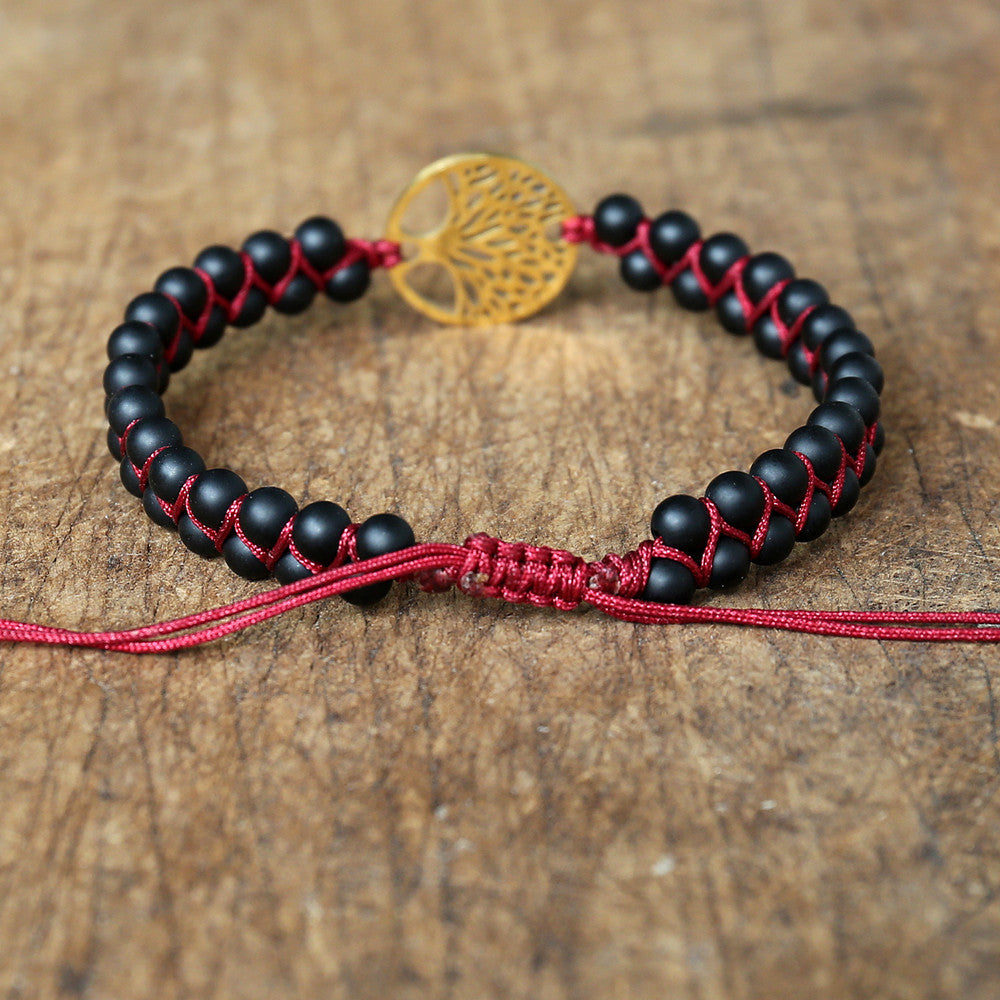 Bracelet Double Strand Braided Bracelet Yoga Friendship Lovers
