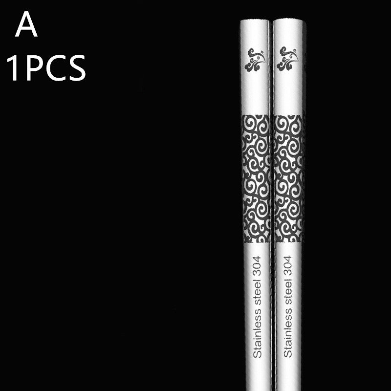 Stainless Steel Chopsticks Home Non-slip