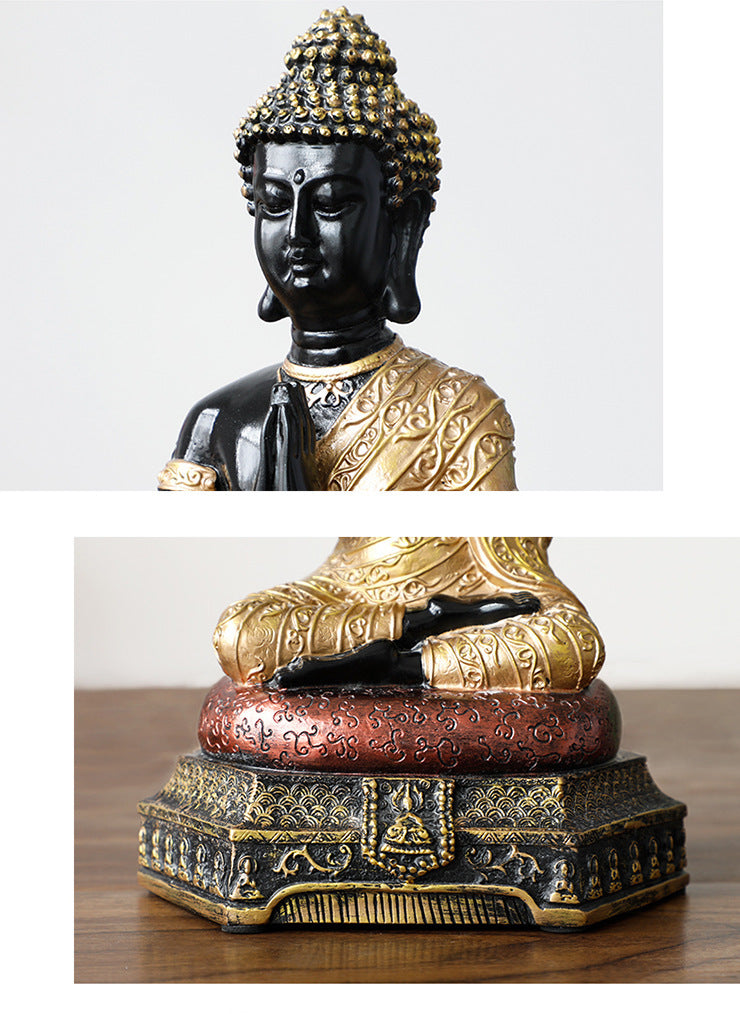 Chinese Feng Shui Ornaments of Ping An Buddha Statue