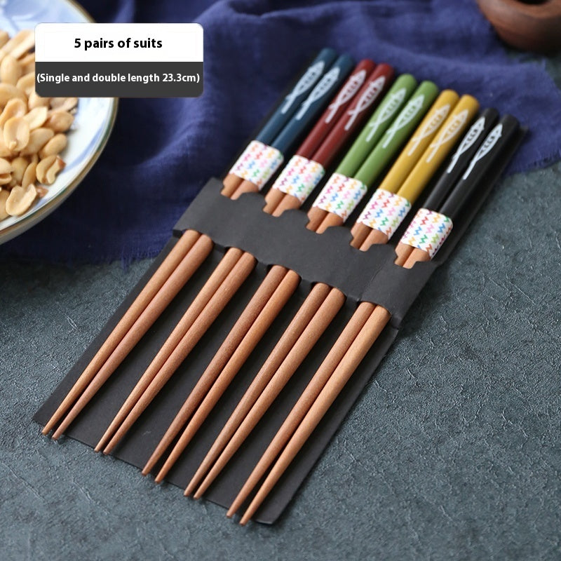 Household Chopsticks For One Person, Chestnut Chopsticks