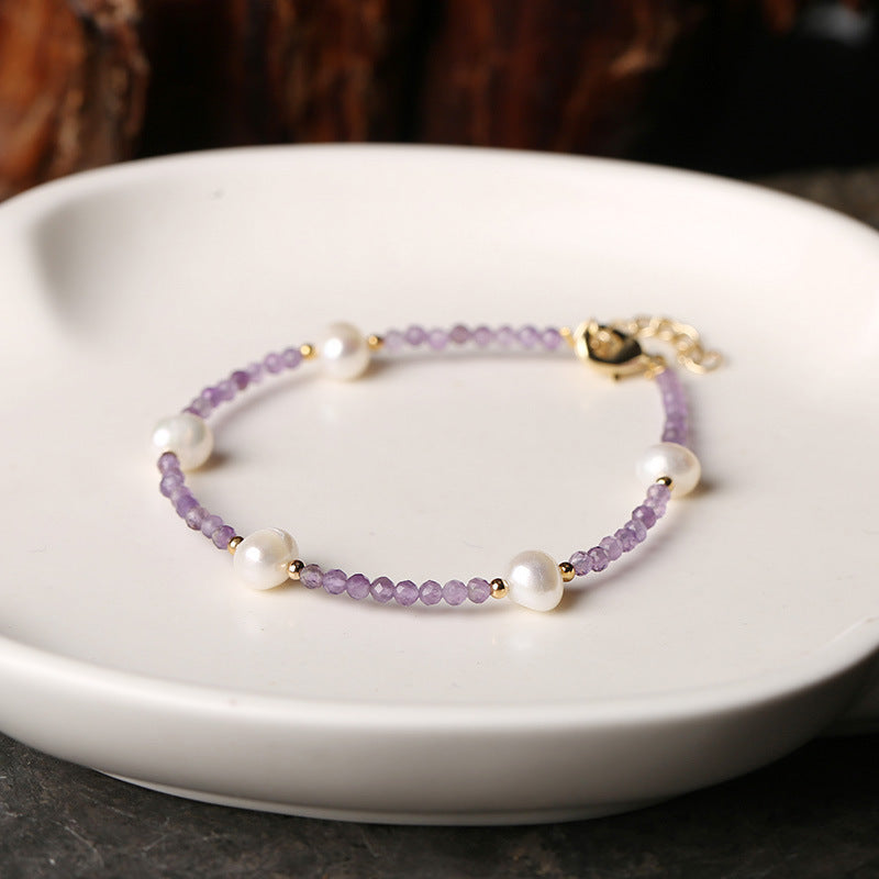 Women's Fashion Natural Pearl Bracelet