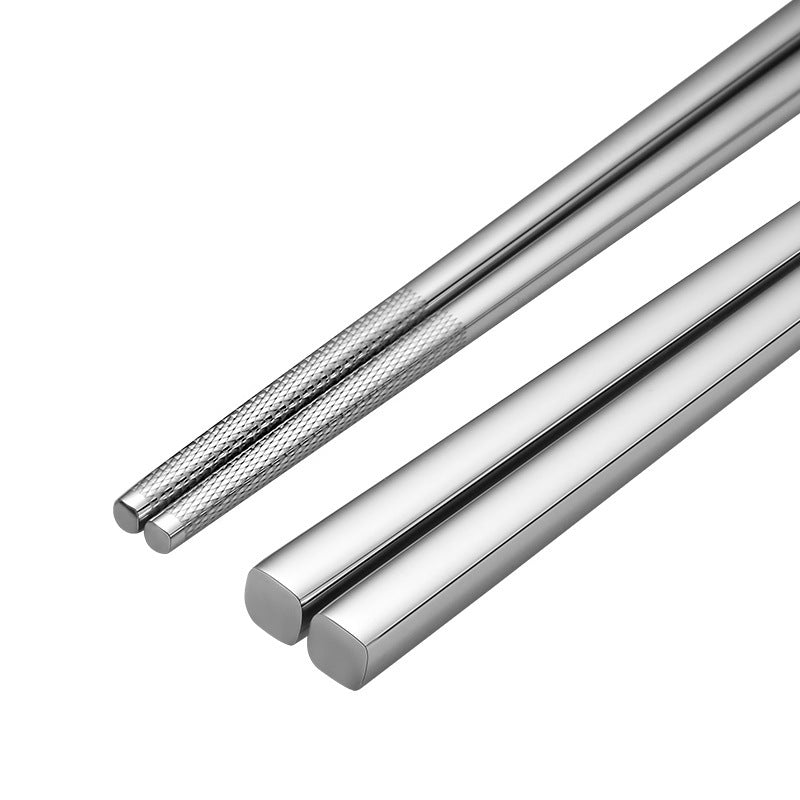 316 Stainless Steel Chopsticks Thickened Alloy Non-slip