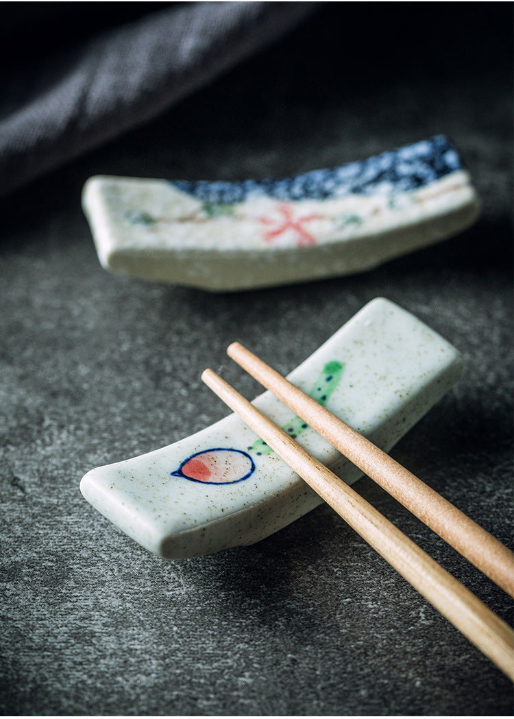 Creative Ceramic Chopsticks Rest Support Restaurant Ding Room