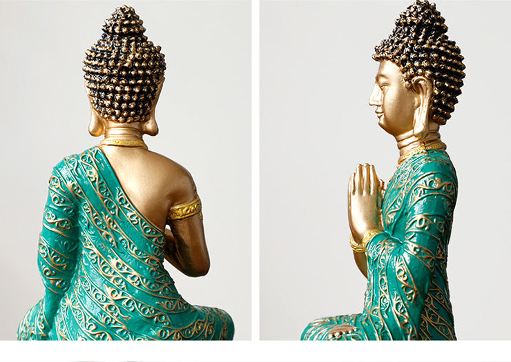 Chinese Feng Shui Ornaments of Ping An Buddha Statue