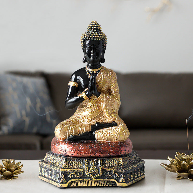 Chinese Feng Shui Ornaments of Ping An Buddha Statue