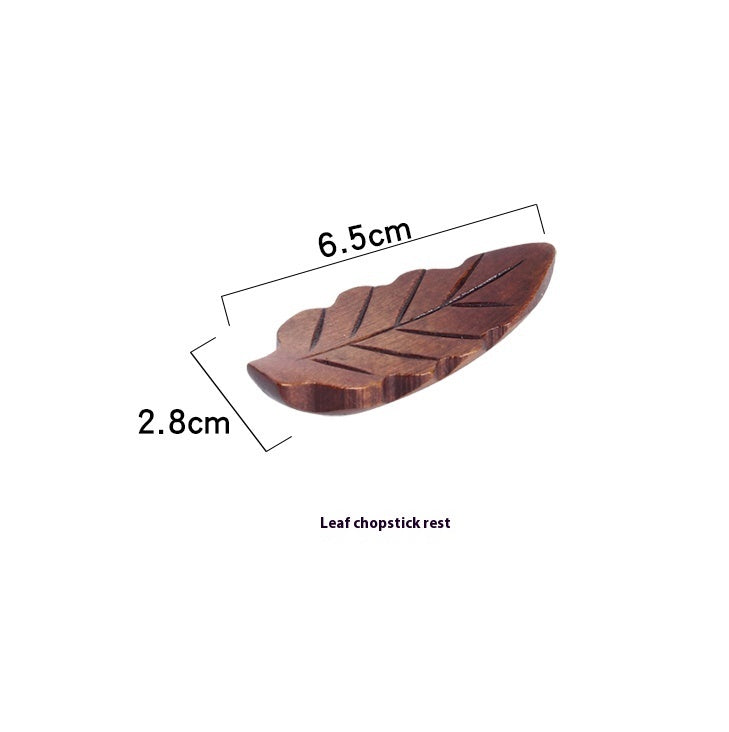 Japanese Style Wooden Chopsticks Shelf Spoon Bracket Creative Simple