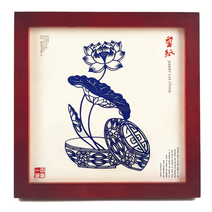 Paper-cut Gift Photo Frame Decorative Ornaments Featured Crafts