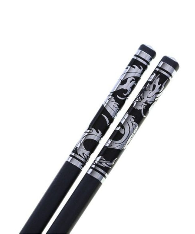High-end Household Alloy Chopsticks Black Chopsticks Restaurant