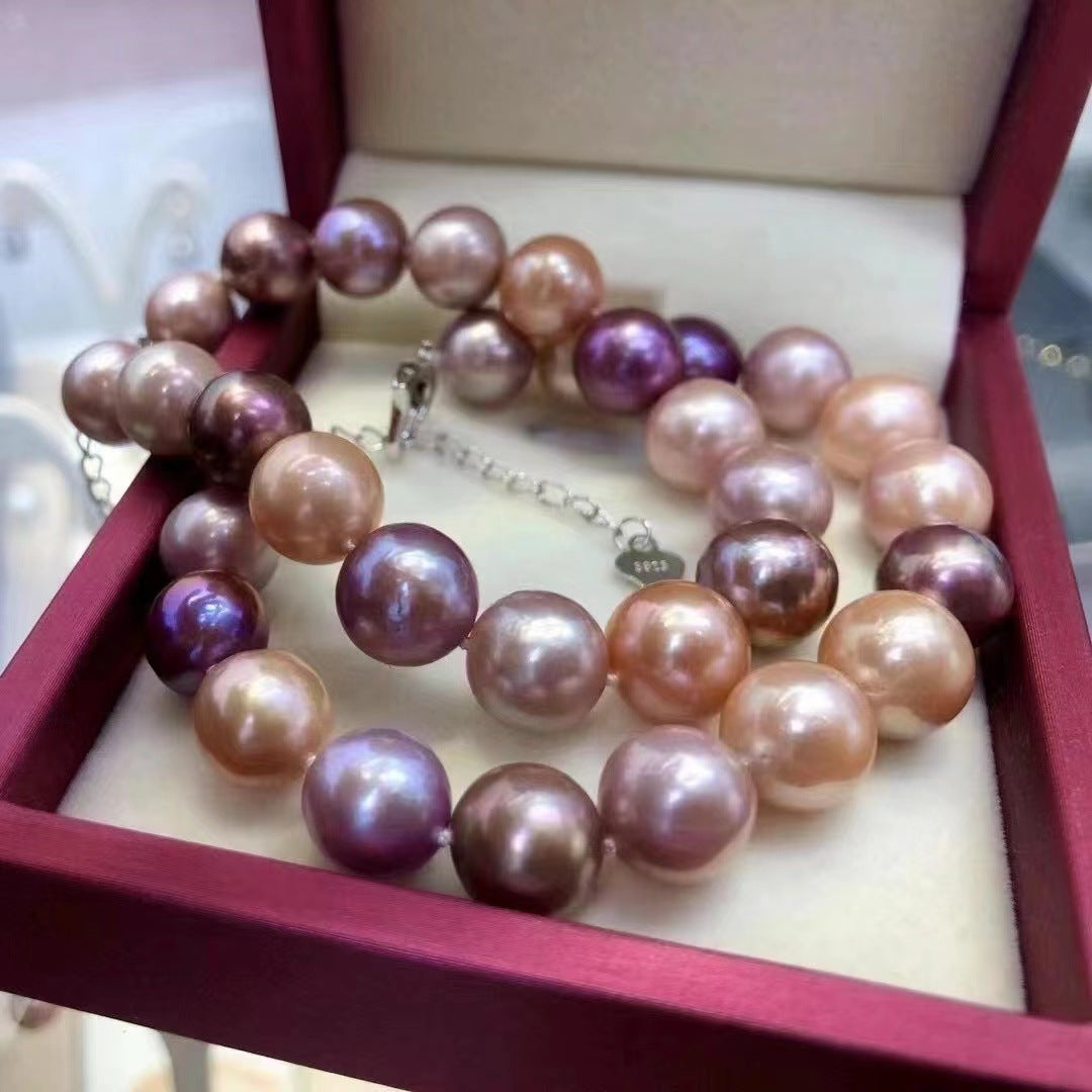 New Fashion 9-10mm Candy Color Freshwater Pearl Bracelet