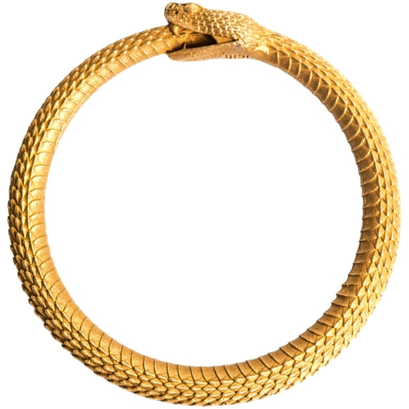 Fashion And Original Brass Snake Bite Key Ring