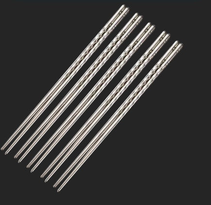 Blue And White Porcelain Stainless Steel Chopsticks
