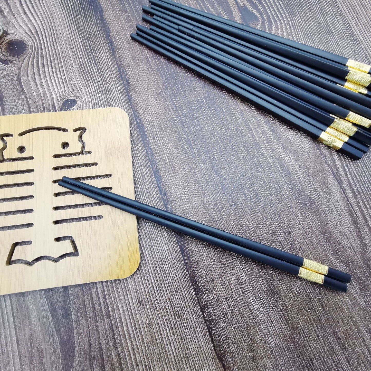 Alloy Chopsticks Household Kuaizi Non-slip