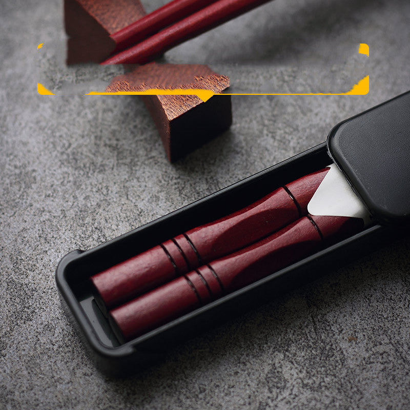 Single Japanese-style Pointed Short Chopsticks