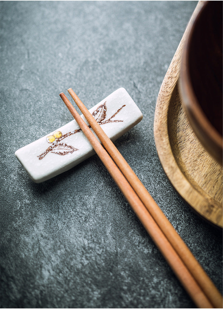 Creative Ceramic Chopsticks Rest Support Restaurant Ding Room