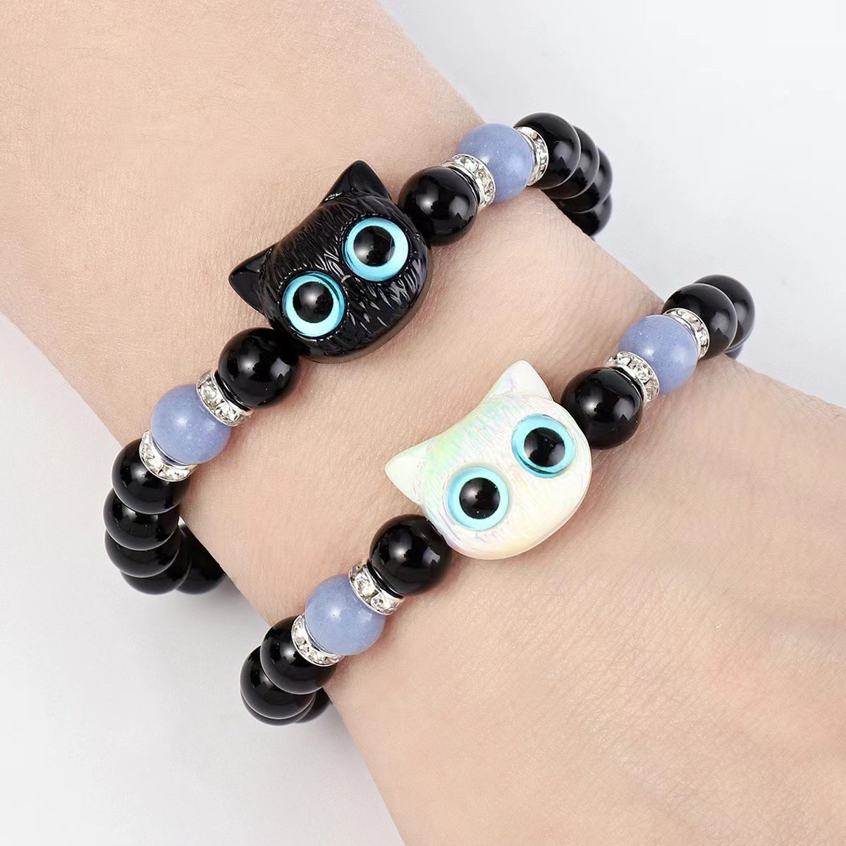Night Luminous Original Cute Cheese Cute Kitty Bracelet