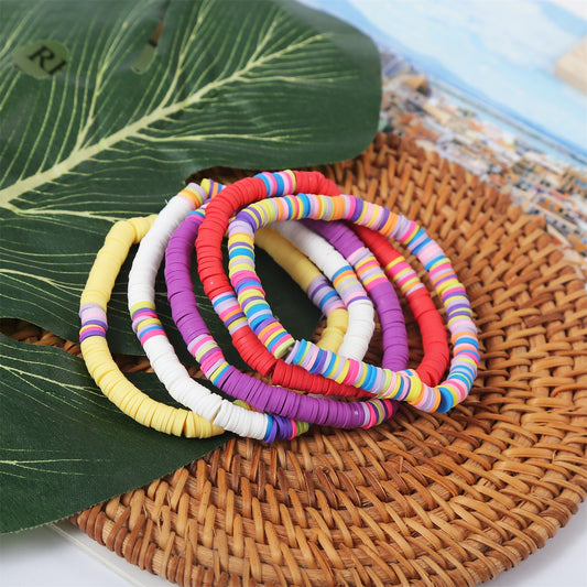 New Bohemian Soft Pottery Bracelet Girl