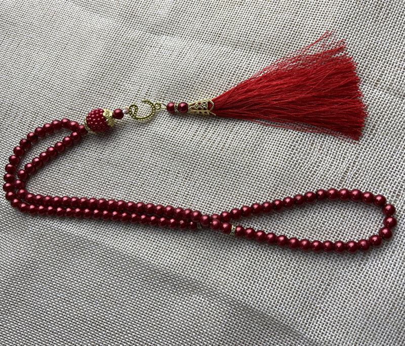 Original Hand String Pendant Glass Imitation Pearl