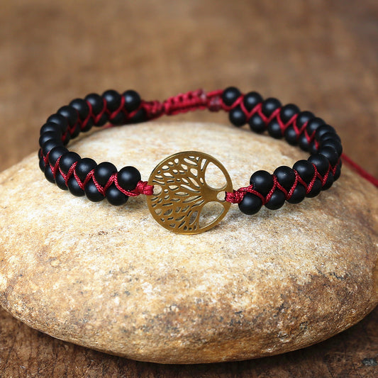 Bracelet Double Strand Braided Bracelet Yoga Friendship Lovers