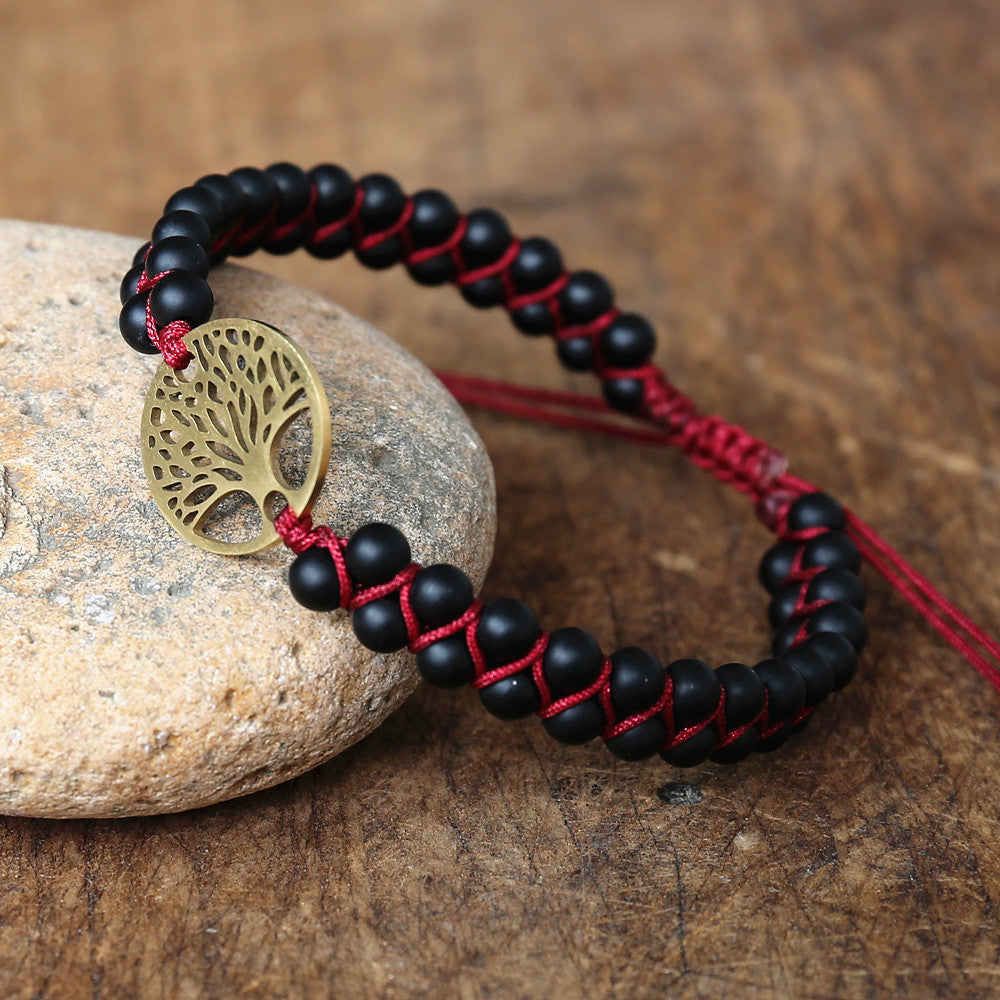 Bracelet Double Strand Braided Bracelet Yoga Friendship Lovers