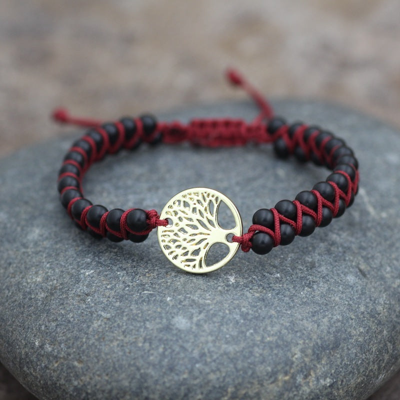 Bracelet Double Strand Braided Bracelet Yoga Friendship Lovers