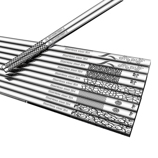 Stainless Steel Chopsticks Home Non-slip