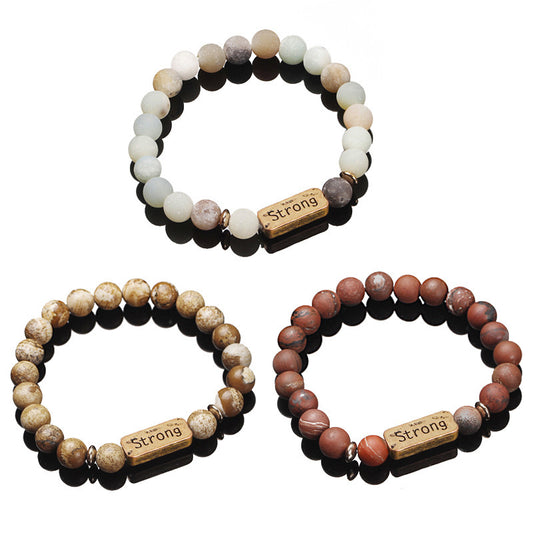 Fashion Inspirational Volcanic Rock Alloy Accessories Bracelet