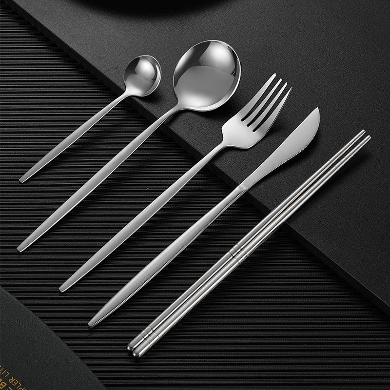 Household Stainless Steel Chopsticks Portuguese Tableware