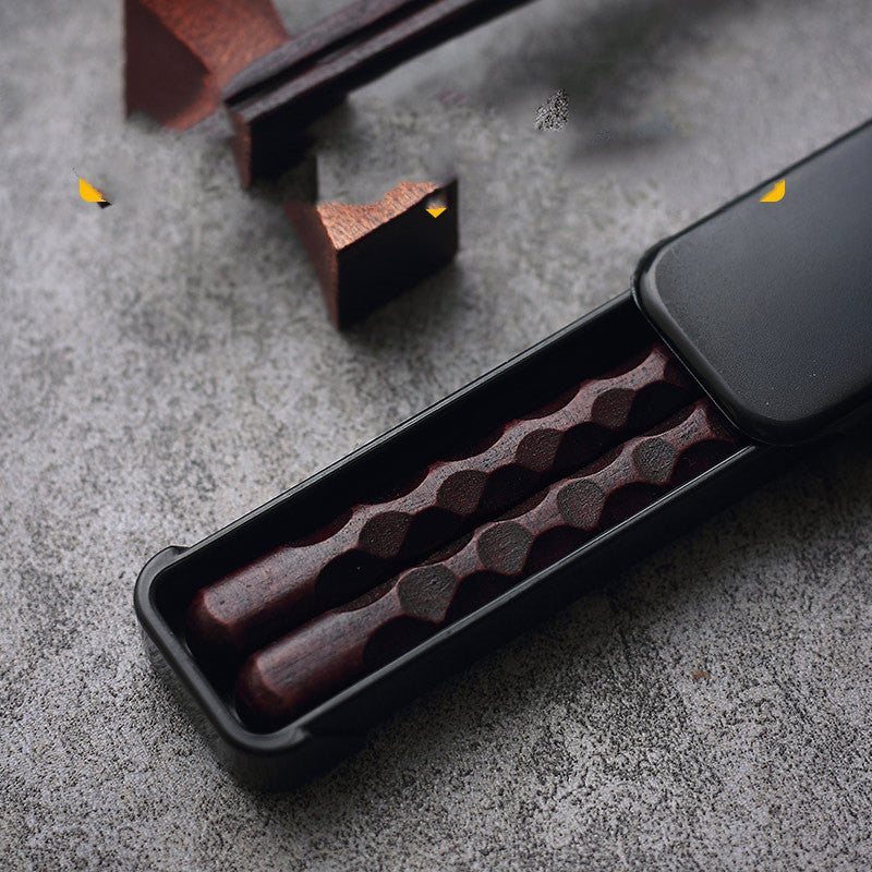 Single Japanese-style Pointed Short Chopsticks
