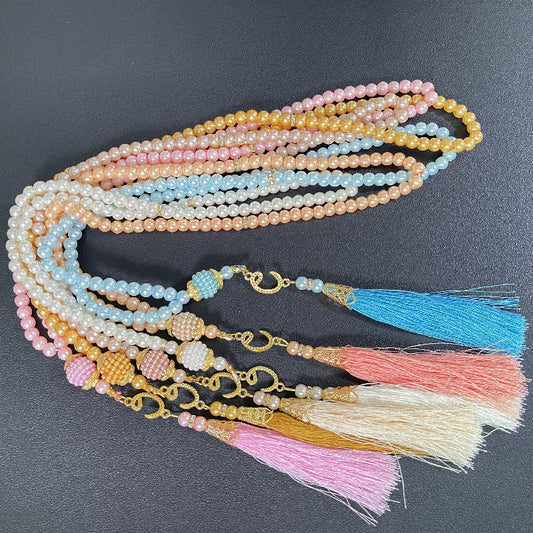 Original Hand String Pendant Glass Imitation Pearl
