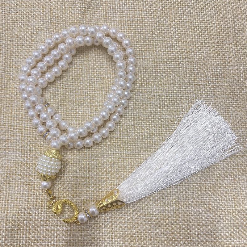 Original Hand String Pendant Glass Imitation Pearl