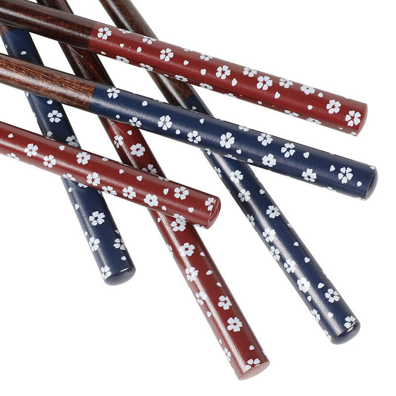 Wooden Japanese Style Chopsticks Household Craft Chopsticks Wooden Tableware