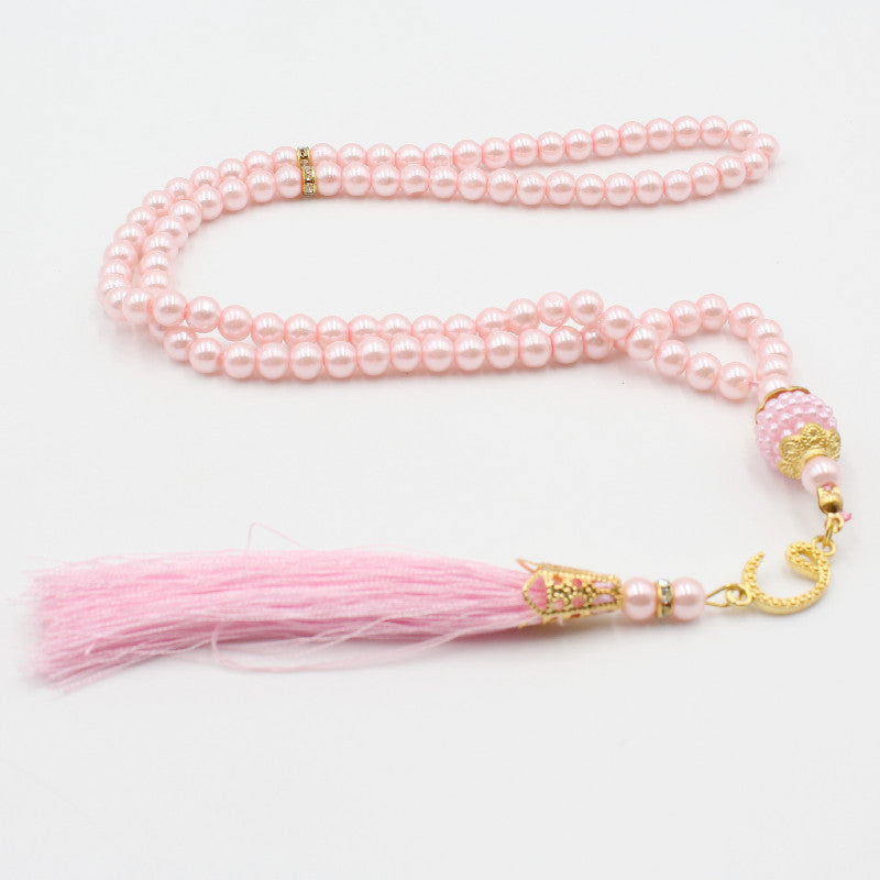 Original Hand String Pendant Glass Imitation Pearl