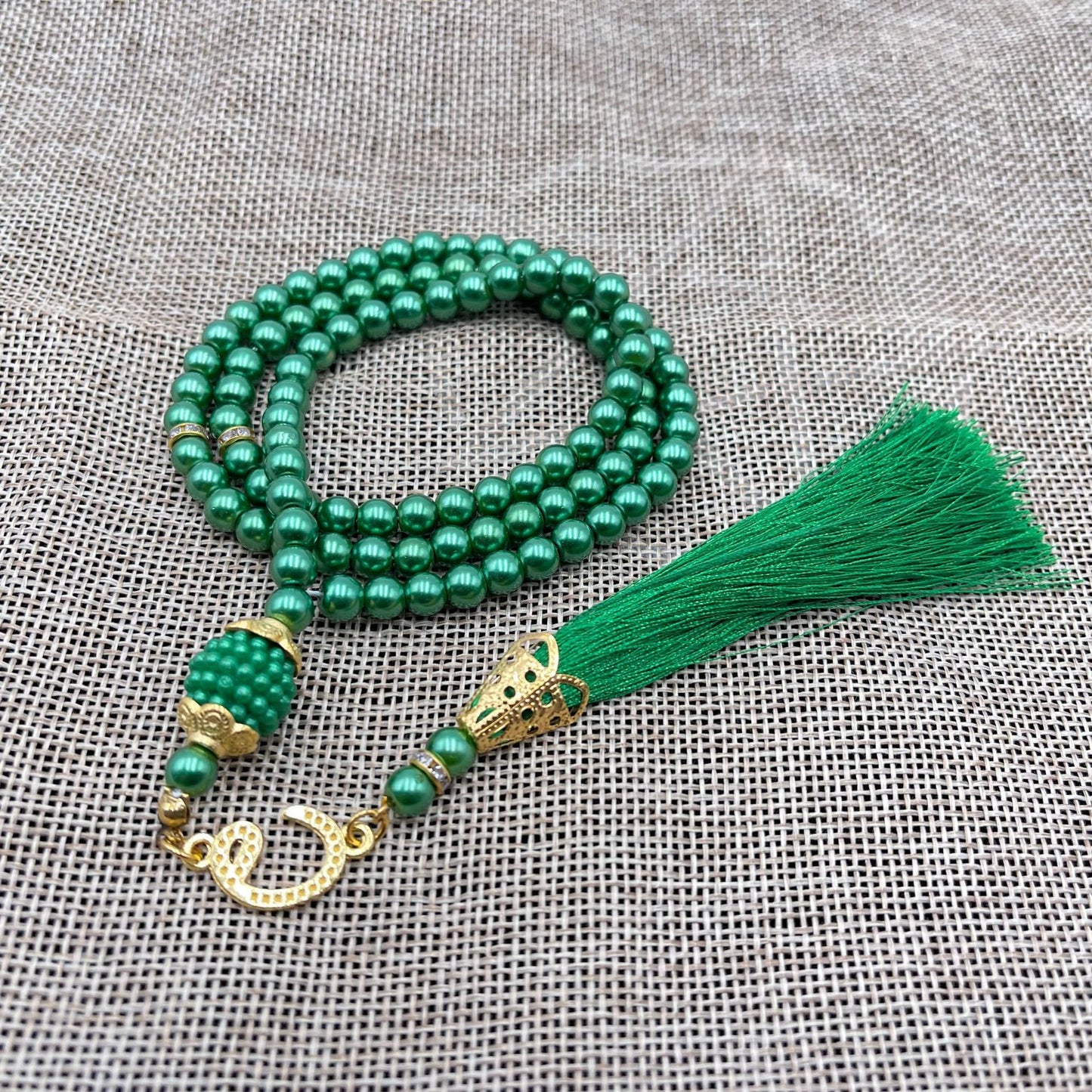 Original Hand String Pendant Glass Imitation Pearl