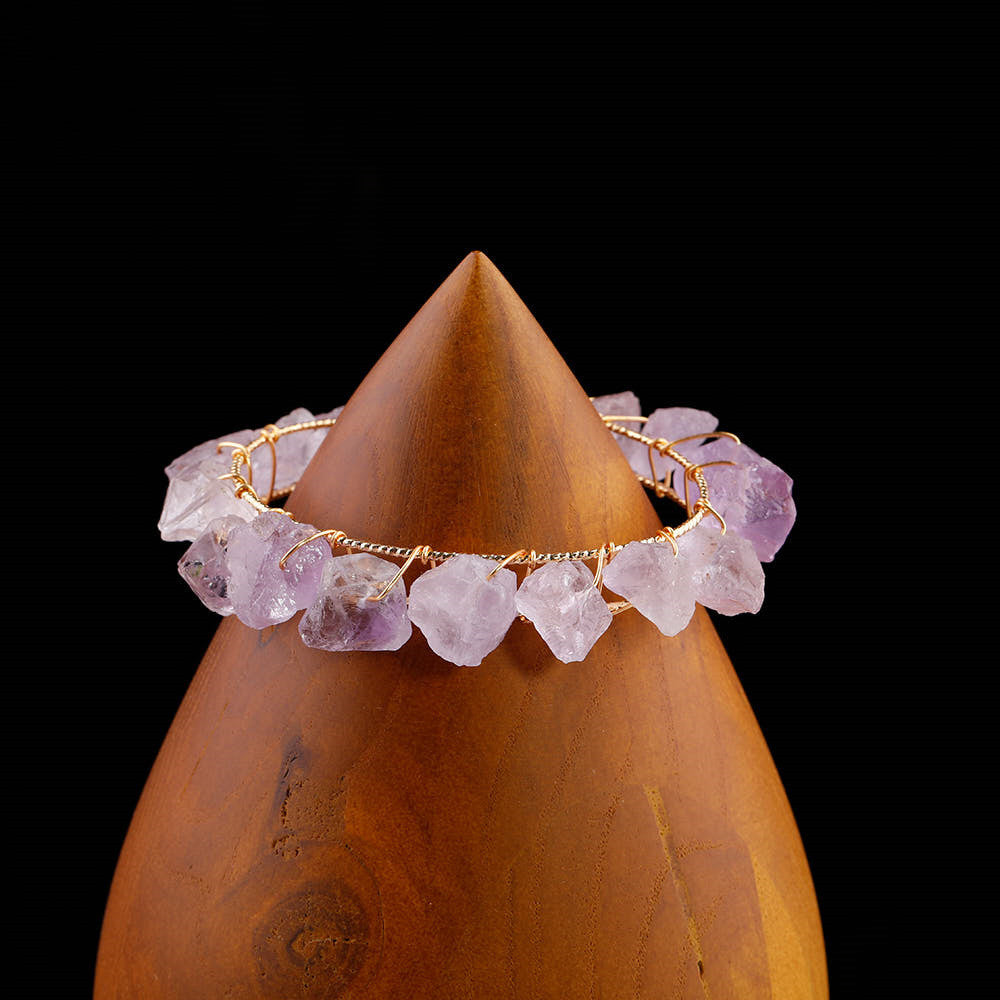 Ladies Reiki Bracelet Rose Citrine Stone