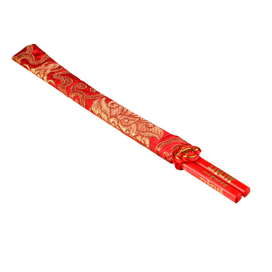 Festive Hi Dragon And Phoenix Chopsticks Wedding Supplies