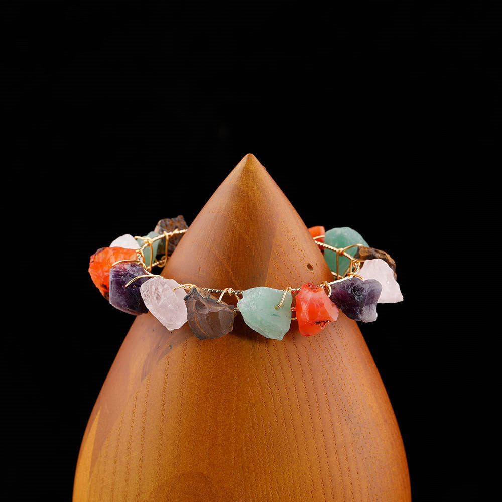 Ladies Reiki Bracelet Rose Citrine Stone