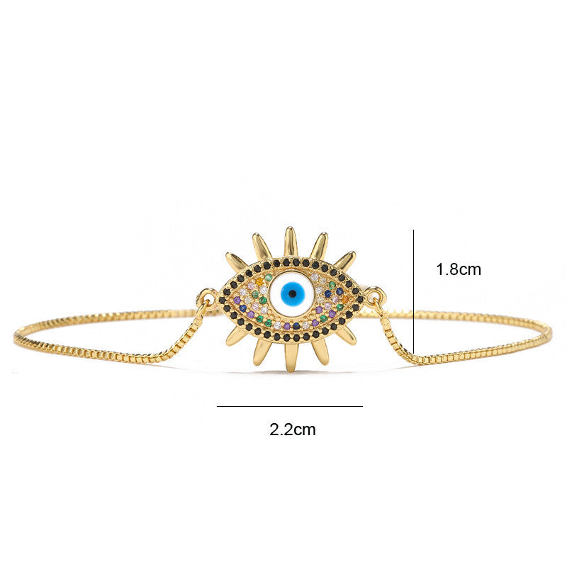 Fashion Personality Women's Copper Micro Bracelet