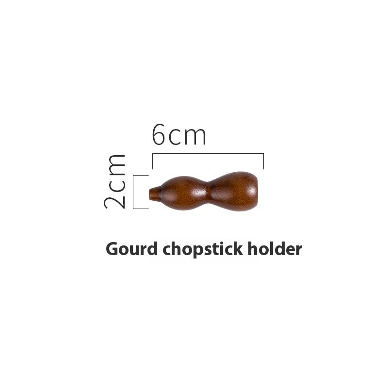 Japanese Style Wooden Chopsticks Shelf Spoon Bracket Creative Simple
