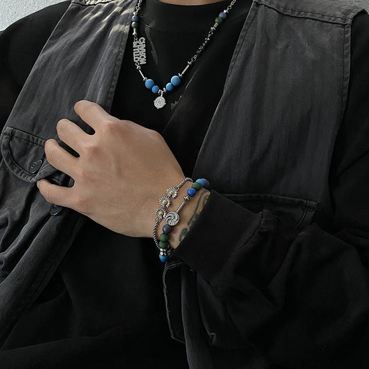 Colorful Bead Stitching Fashion Bracelet