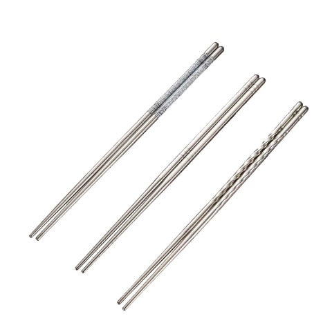 Blue And White Porcelain Stainless Steel Chopsticks