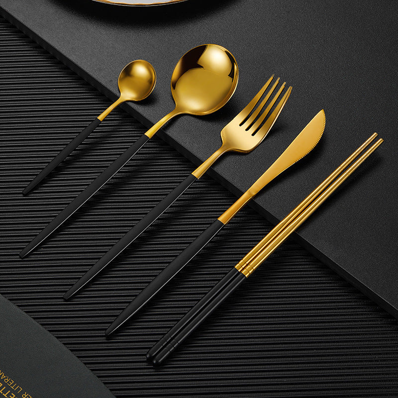 Household Stainless Steel Chopsticks Portuguese Tableware