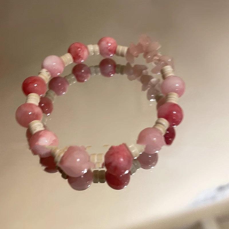 Beaded Bracelet For Women With A Retro And High-end Feel