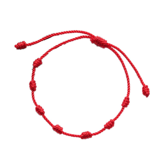 Simple And Generous Hand-woven Adjustable Couple Friendship Red String Bracelet
