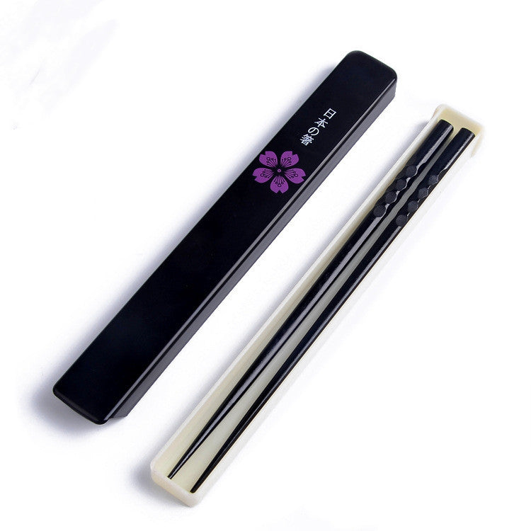 Children's Chopsticks Box Plastic Student Tableware Storage Box