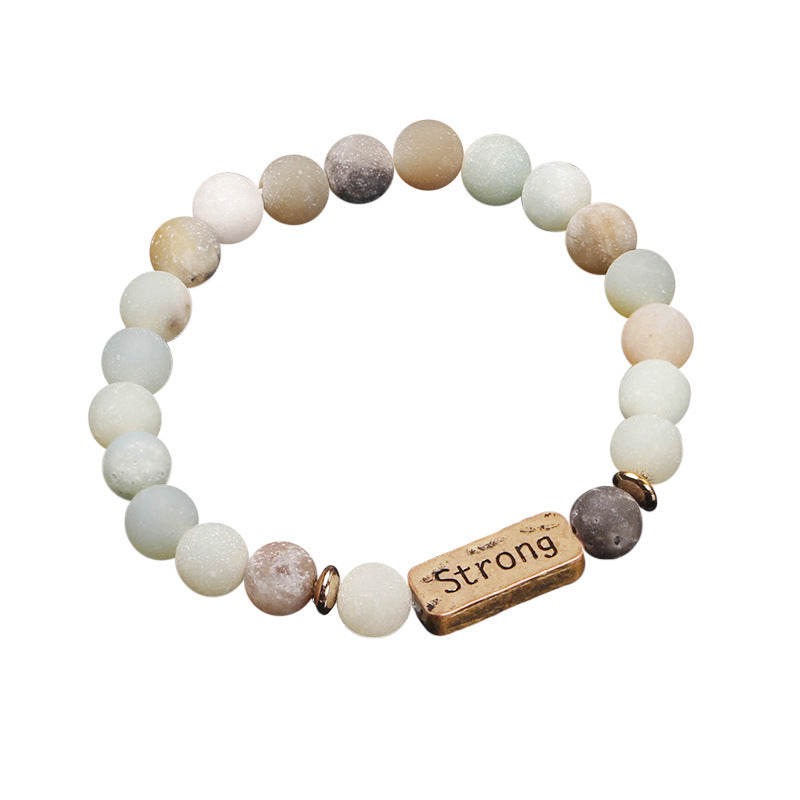 Fashion Inspirational Volcanic Rock Alloy Accessories Bracelet