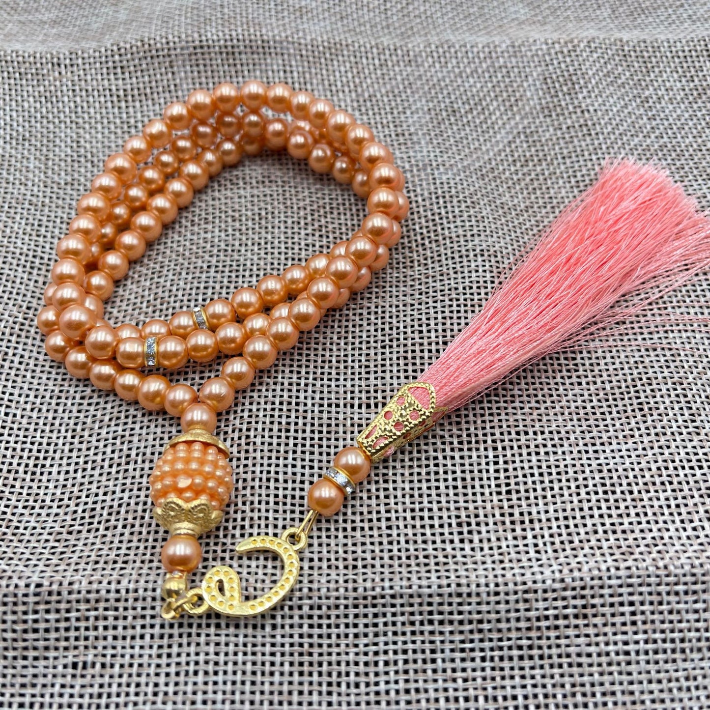 Original Hand String Pendant Glass Imitation Pearl