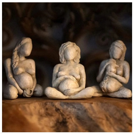 Mother Childbirth Women Statue Resin Crafts Ornaments